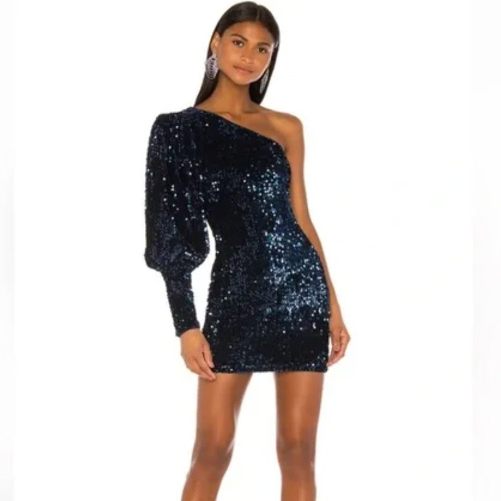 Camila Coelho Katya Sequined Mini Dress